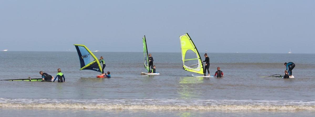 Beautiful Top Floor Seaview Studio Apartment B'Berge-Bruges Blankenberge Exterior foto